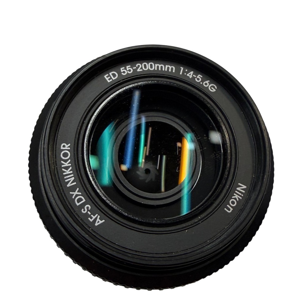 Nikon AF-S DX Nikkor 55-200mm f/4-5.6G ED Lens Black